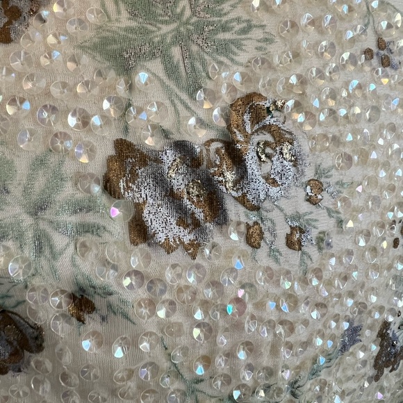 Vintage Custom 70s Victorian Revival Wedding or Ball Gown Cottagecore Royalcore - Picture 13 of 16